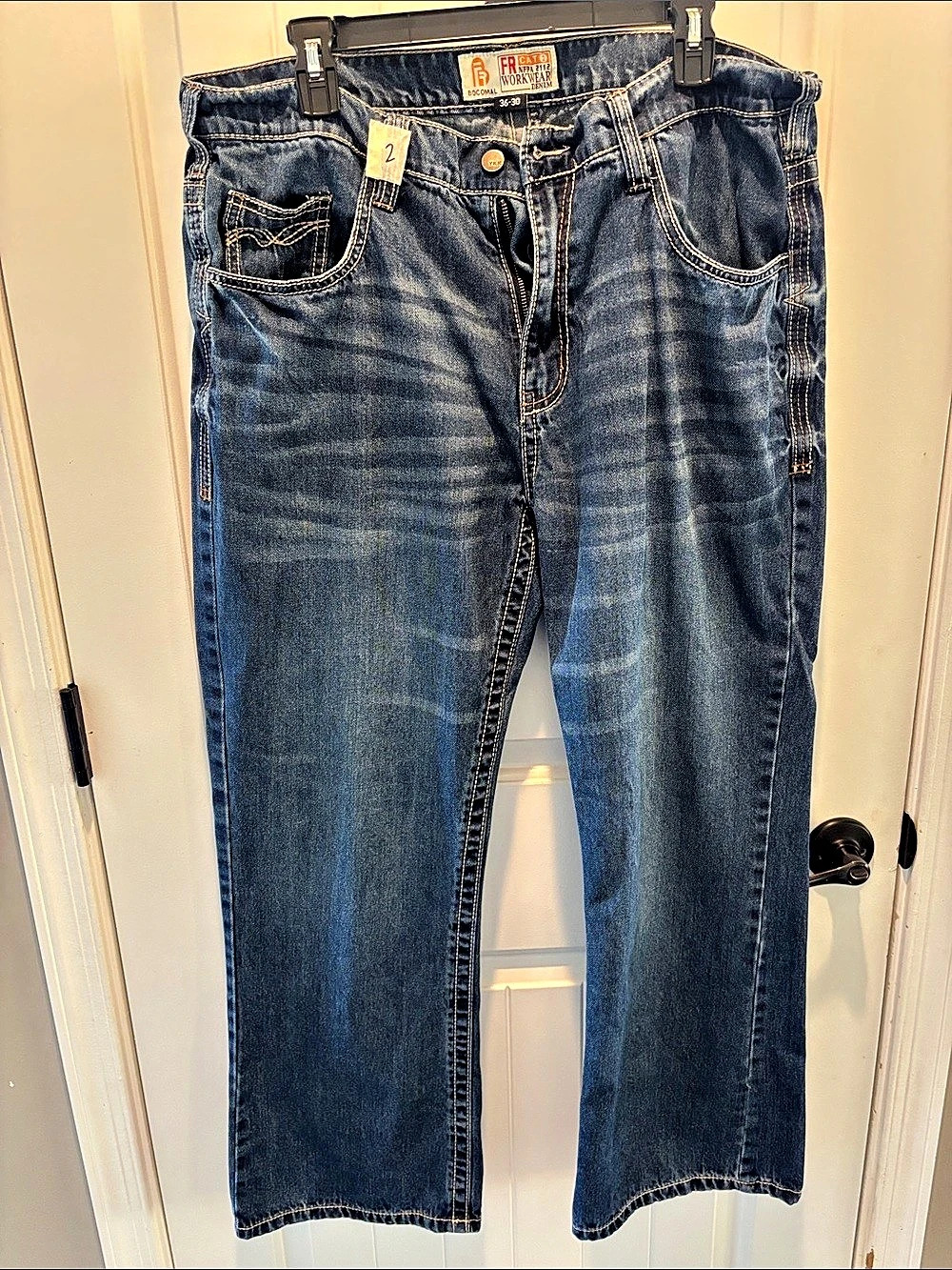 Bocomal FR CAT 2 Workwear Denim Workwear Denim Jeans Waist 36